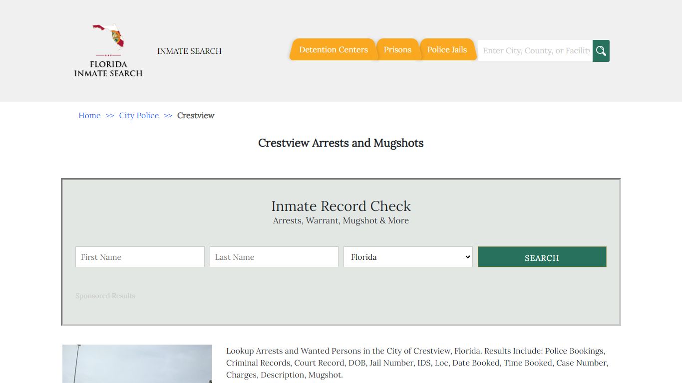 Crestview Arrests and Mugshots | Florida Inmate Search